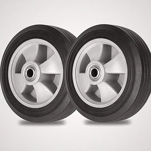 AR-PRO 8" Run-Flat Tires 2-Pack - Heavy Duty, 176 lbs Load for Hand Trucks