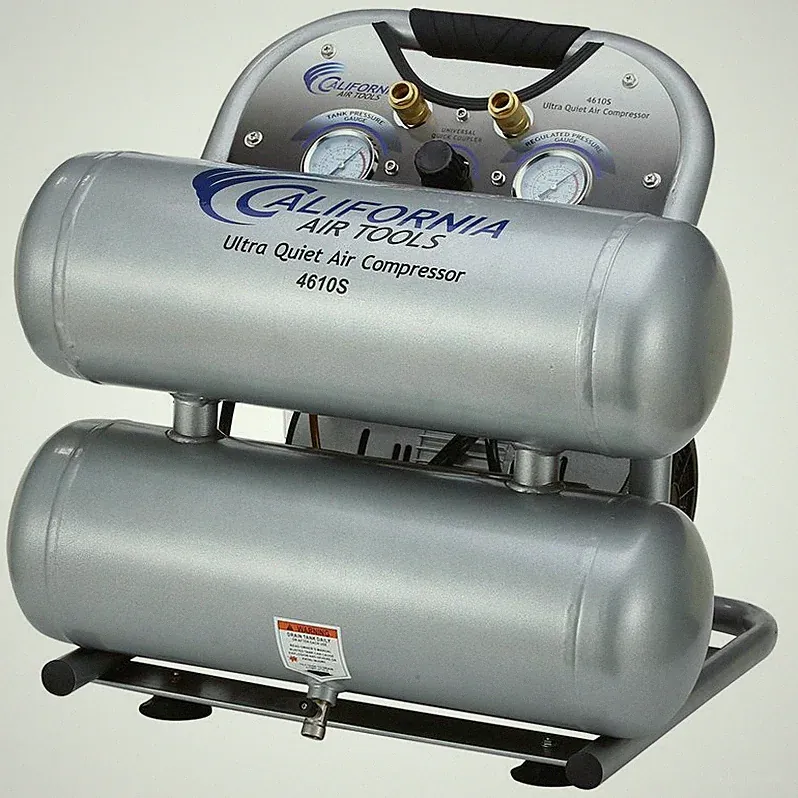 California Air Tools CAT4610S 1 HP 4.6 gal Oil-Free Air Compressor New