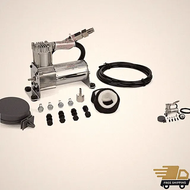 Efficient 12 Volt Portable Air Compressor - Perfect for Auto Suspension Systems