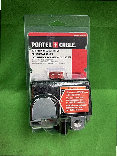 PORTER-CABLE PXCM034-0226 135 PSI Pressure Switch For Air Compressor New (d2)