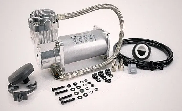 Viair 350C Silver Air Compressor 150 PSI max For Load Support, Train Horns